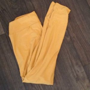 LuLaRoe Leggings mustard OS